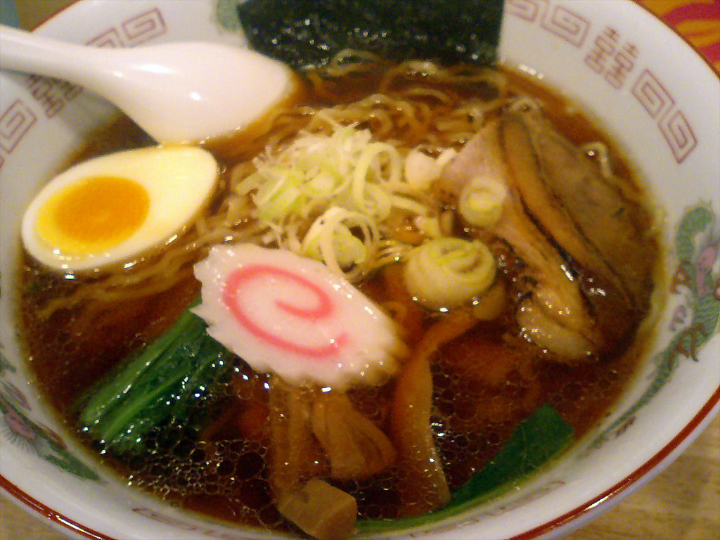 A standard bowl of Japanese ramen, which is the one food Japanese people obsess about!