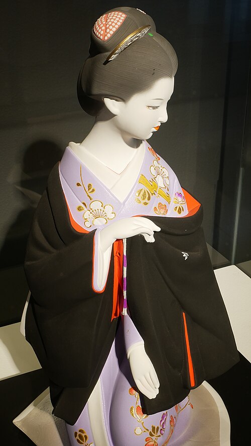 A Hakata ningyo craft masterpiece example