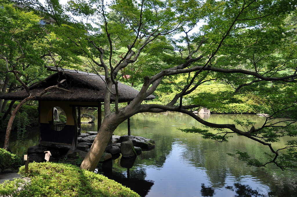 Tokyo is the greenest sustainable city in Japan because so many samurai estates survived WWII!