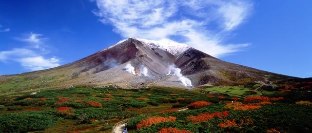 The volcanic mountains of Hokkaido are one of the island's biggest attractions