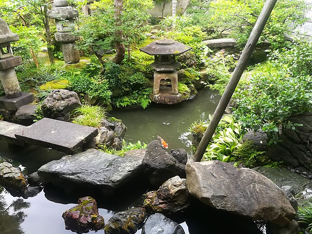 In Japanese gardens the stones have power and must be handled carefully if moved!