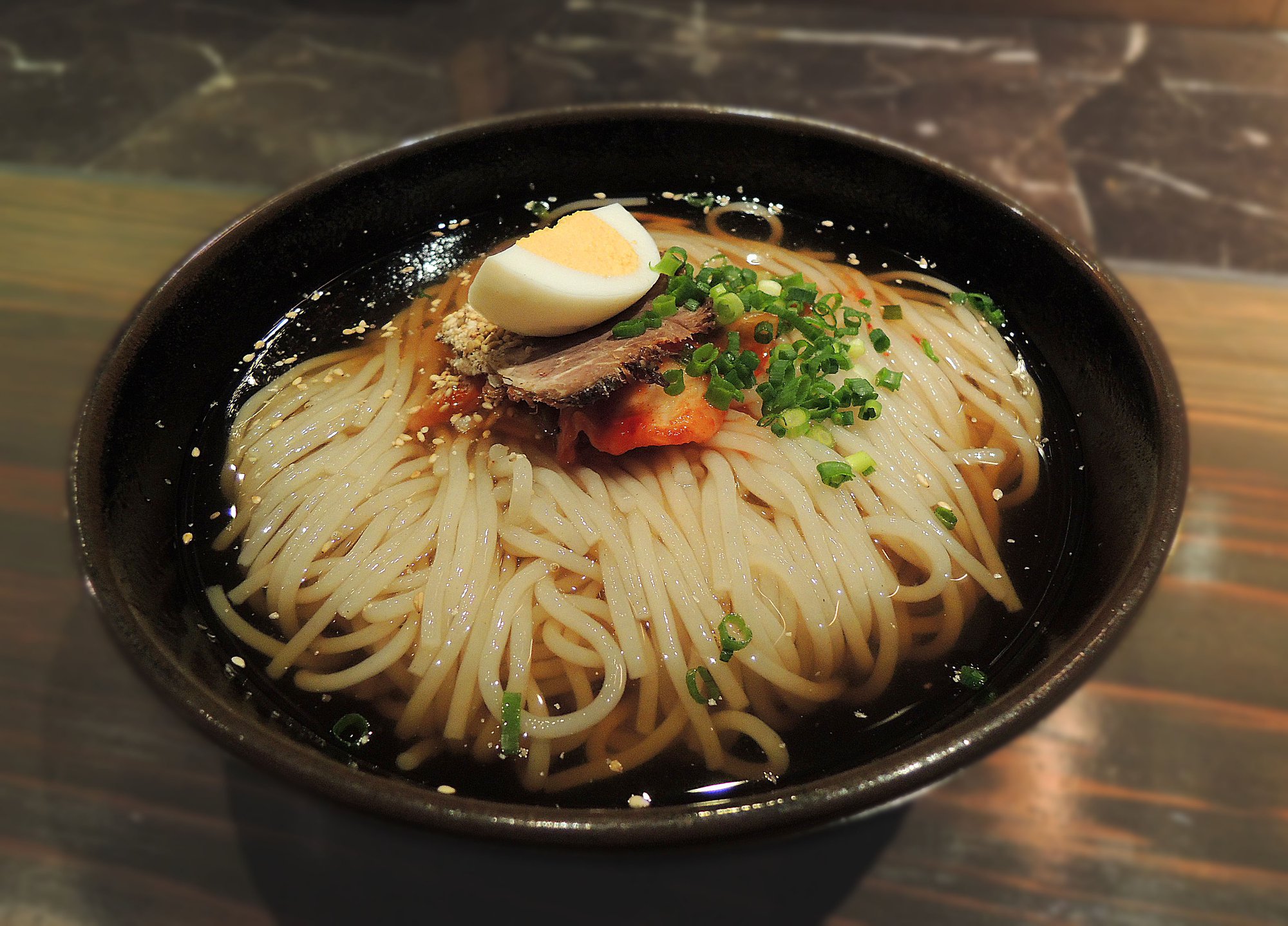 A bowl of Kyushu's famous ramen