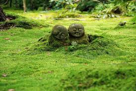 June is the month of moss and the best for most gardens like this famous one in Ohara, 45-min northeast of Kyoto by train and taxi or bus
