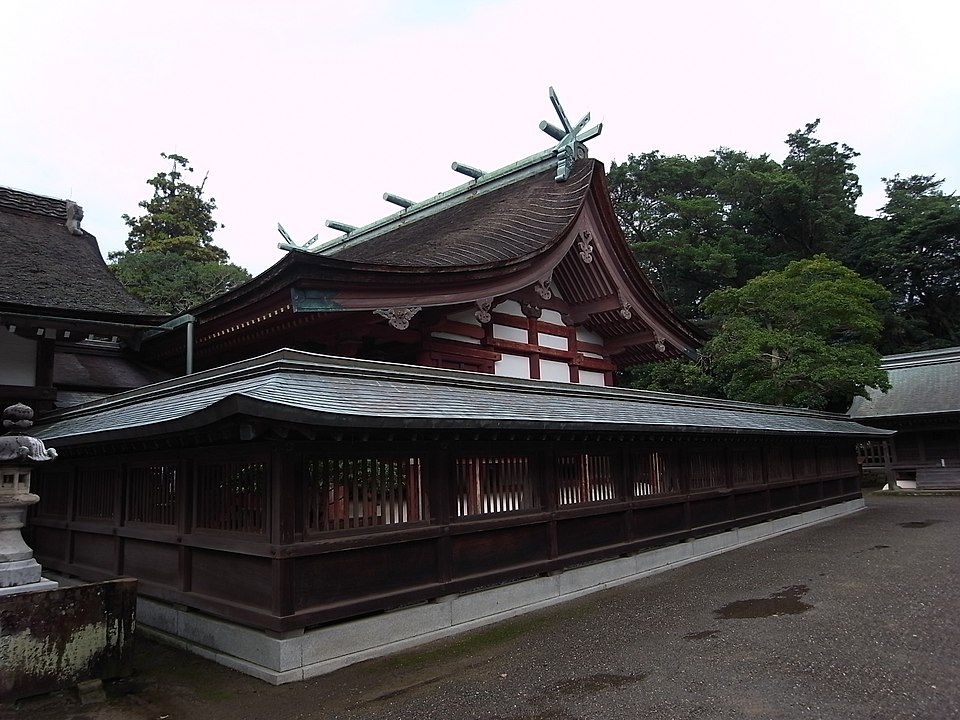 The largest of the three Munakata Shrines in Fukuoka Prefecture.