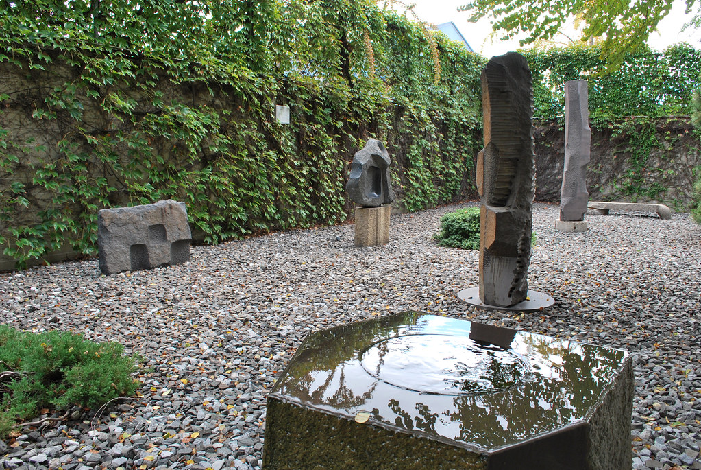 A small part of Takamatsu's Isamu Noguchi Garden Museum.