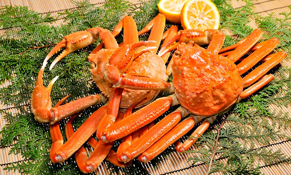 November is the beginning of Japan's best seafood season and kani crabs are a big favorite!