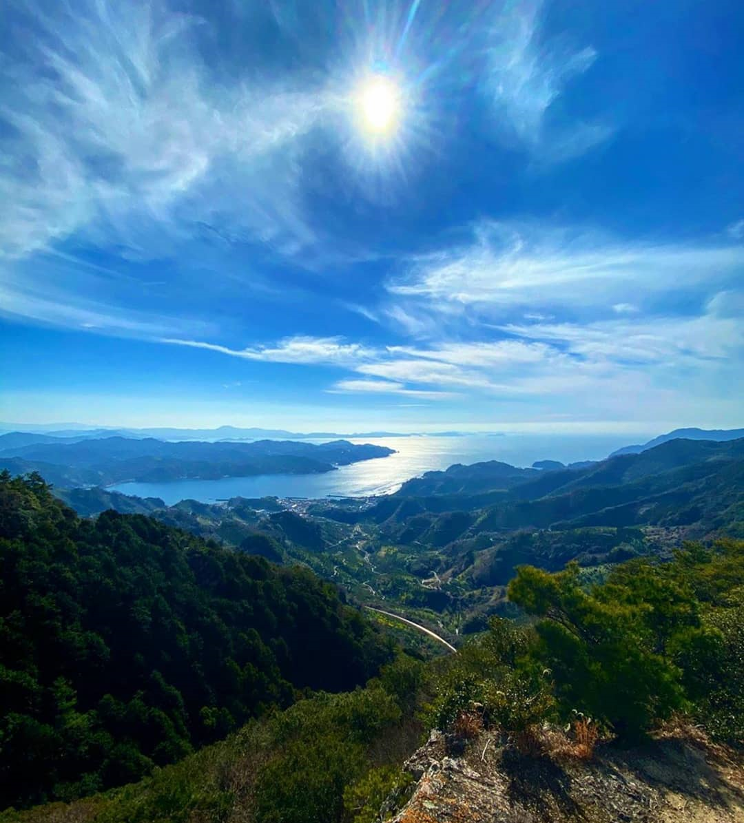 The inland scenery of Shikoku