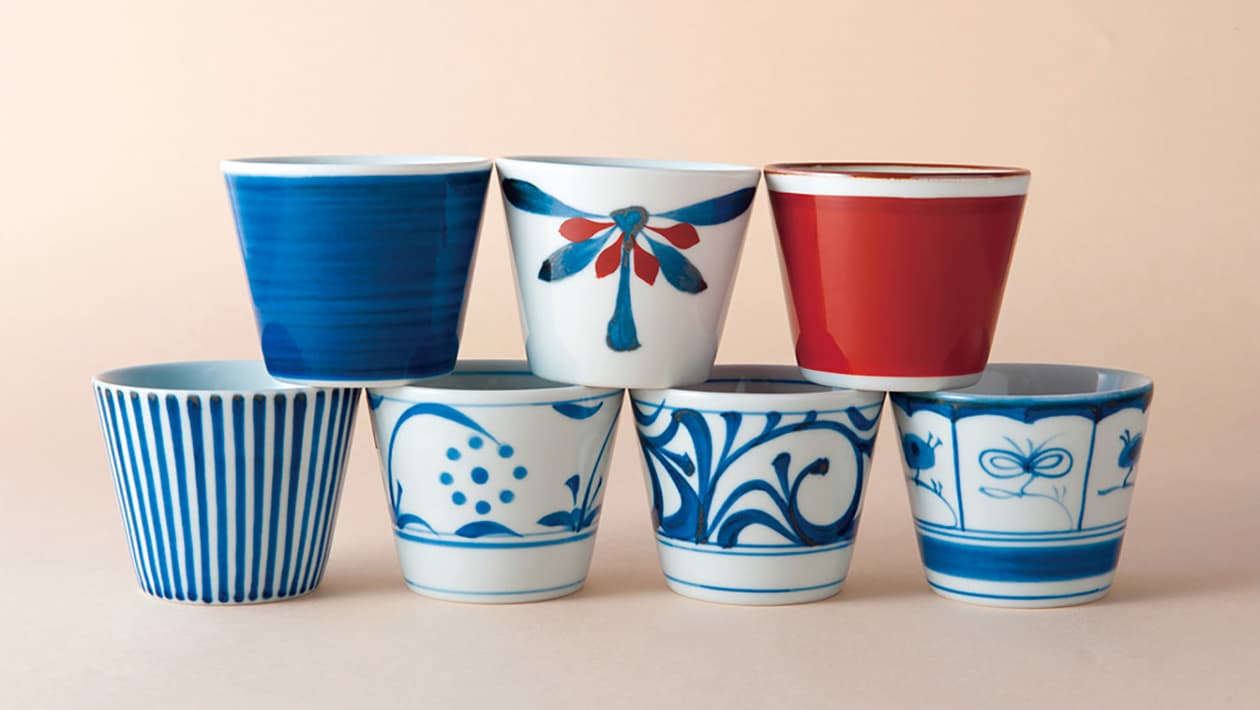 The bright charms of Ehime Prefecture's Tobe porcelain town.